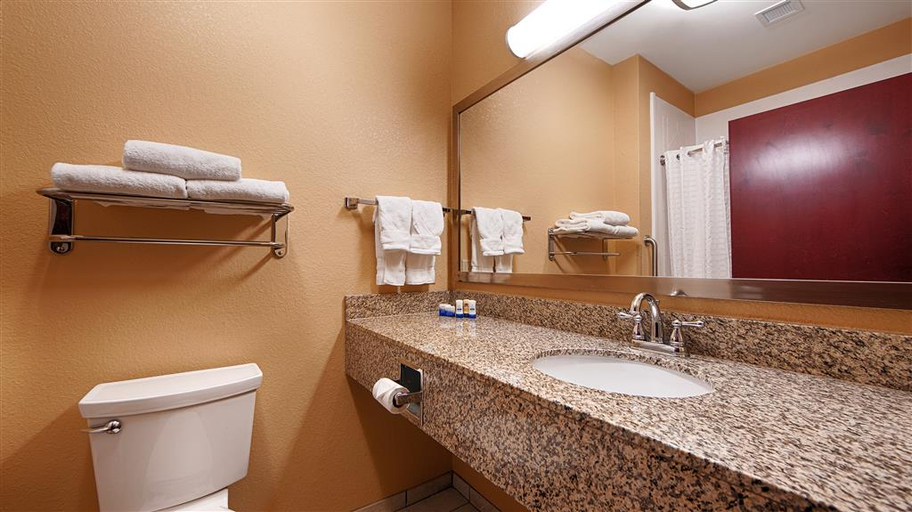 Bathroom, Paradise Inn & Suites, Bradford