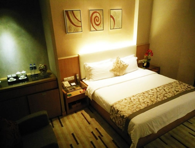 Bedroom 3, Zhuhai Hua Yu Min Fu Hotel, Zhuhai