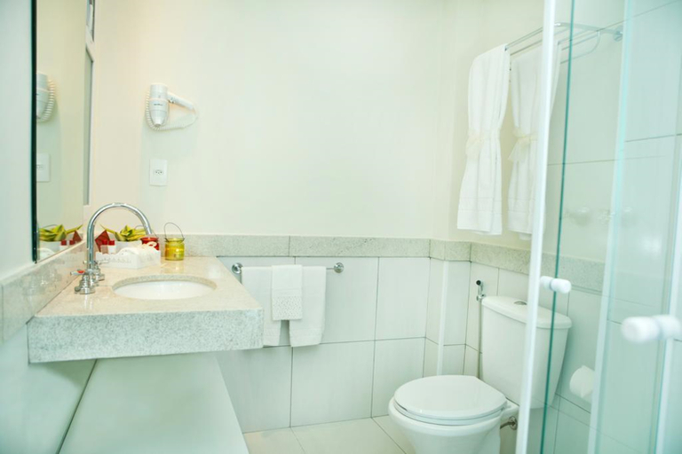 Bathroom 5, Hotel Vila Rica Campinas, Campinas