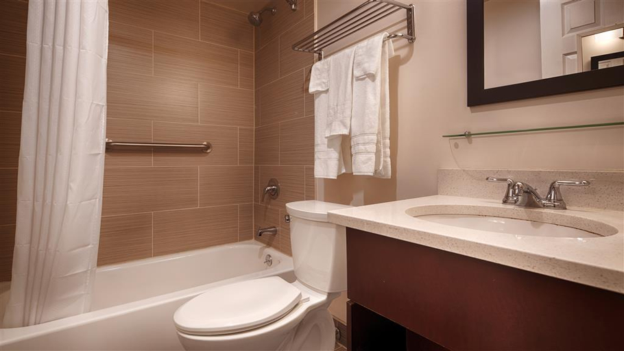 Bathroom 4, The Garden Executive Hotel, Middlesex