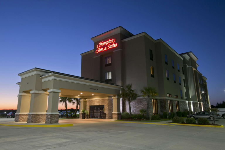 Exterior & Views 1, Hampton Inn & Suites Wiggins, Stone