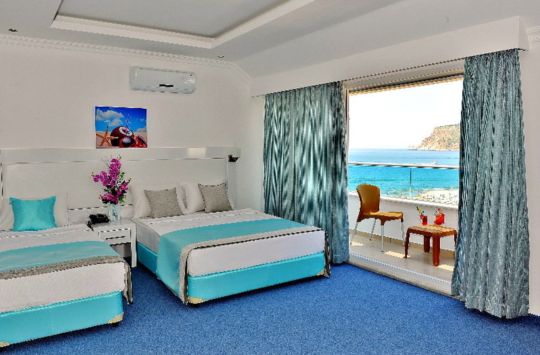 Bedroom, Mesut Hotel, Alanya