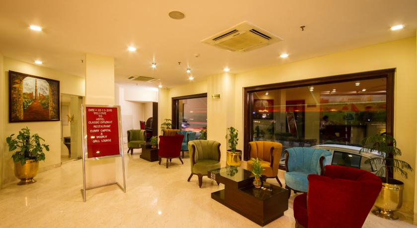Public Area 3, Hotel Classic Diplomat, Delhi