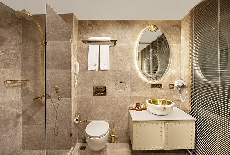 Bathroom 5, Sura Design Hotel and Suites, Fatih