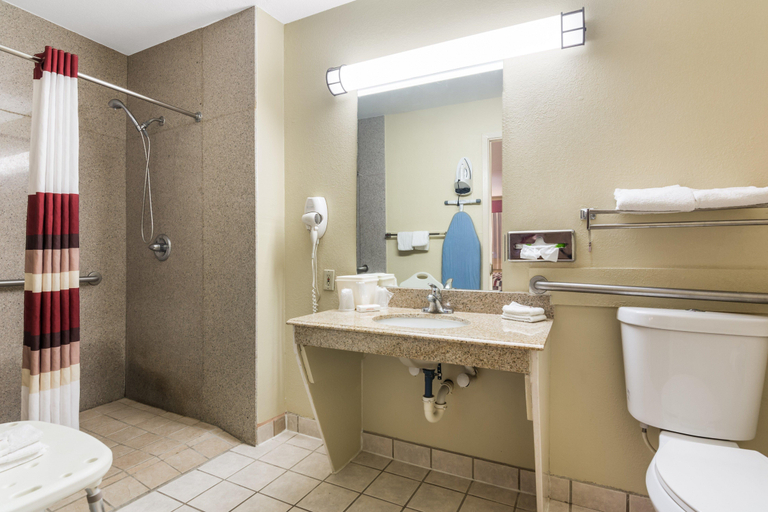 Bathroom 5, Red Roof Inn Conroe North - Willis, Montgomery