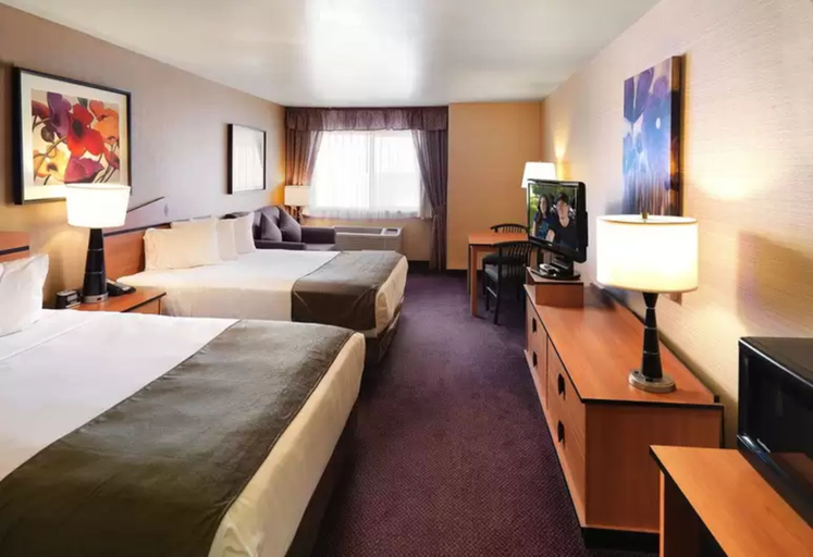 Bedroom 3, Crystal Inn Hotel & Suites Midvalley, Salt Lake