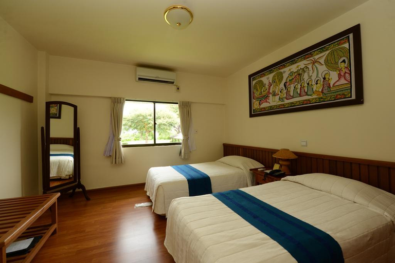Bedroom 4, Bagan Thiripyitsaya Sanctuary Resort, Myingyan