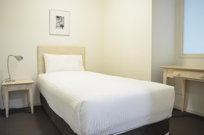 Bedroom 3, Adara Franklin Apartment Hotel, Melbourne