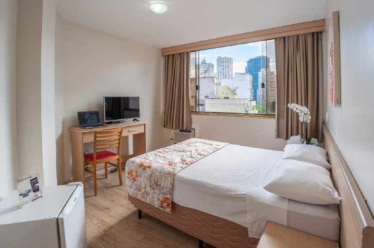 Bedroom, Dan Inn Sao Paulo Higienopolis by Nacional Inn, São Paulo