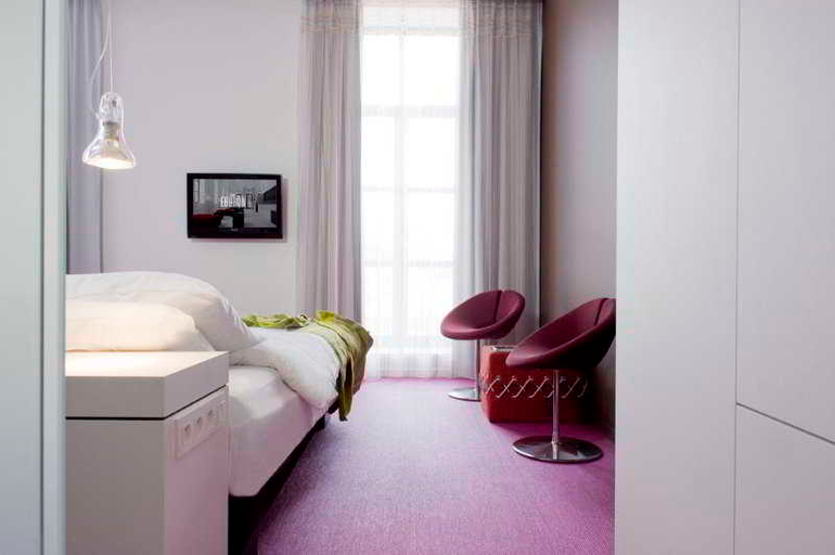 Bedroom 3, Eburon Hotel, Limburg
