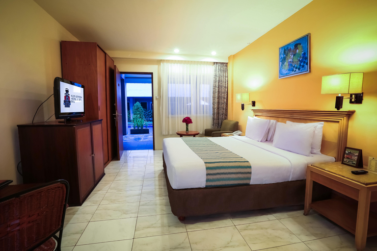 Bedroom, Kuta Station Hotel and Spa, Badung