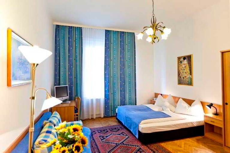 Bedroom 2, Pension Bleckmann Hotel, Wien