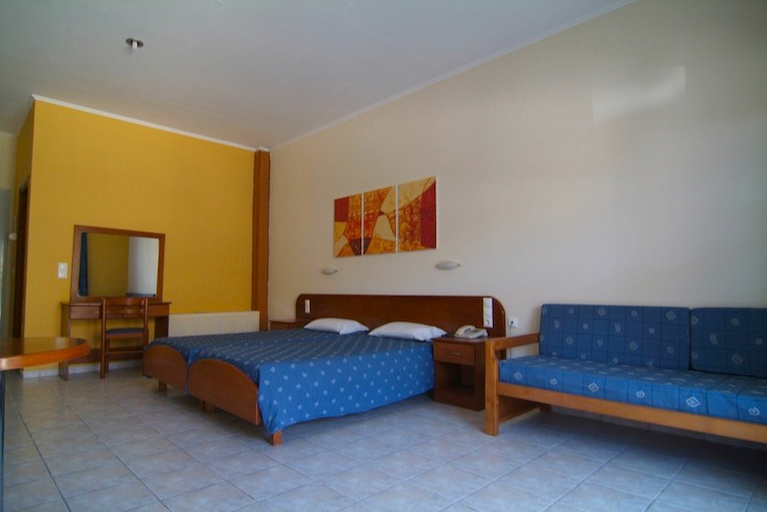 Bedroom 3, Olga Hotel, Ionian Islands