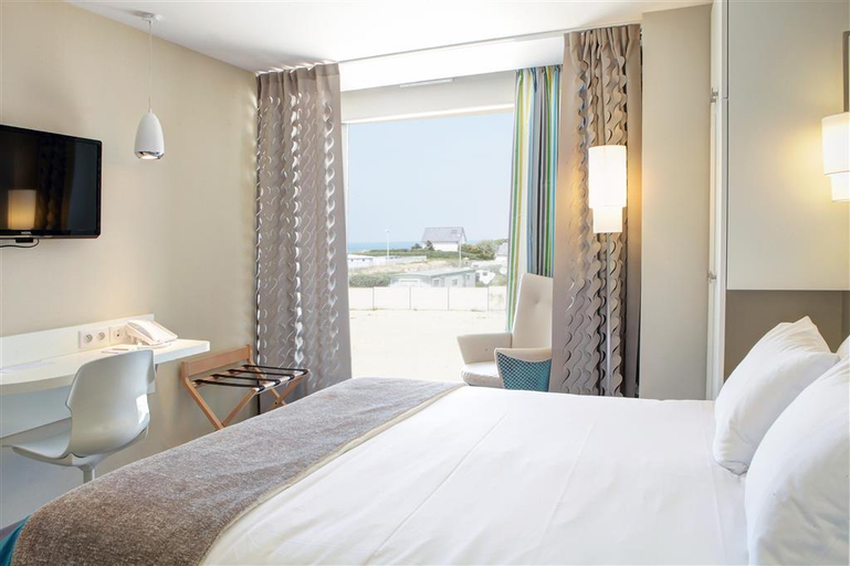 Bedroom 4, Hôtel de la Baie - Thalassothérapie Previthal, Manche