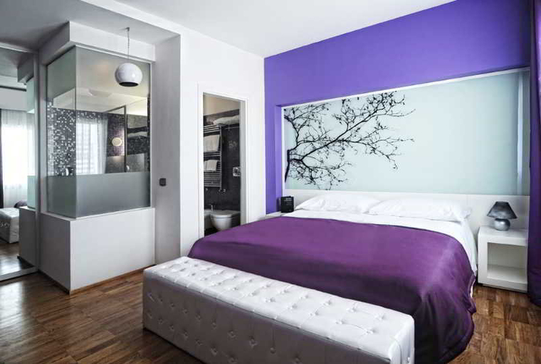 Bedroom 1, JC Hotel, Rome