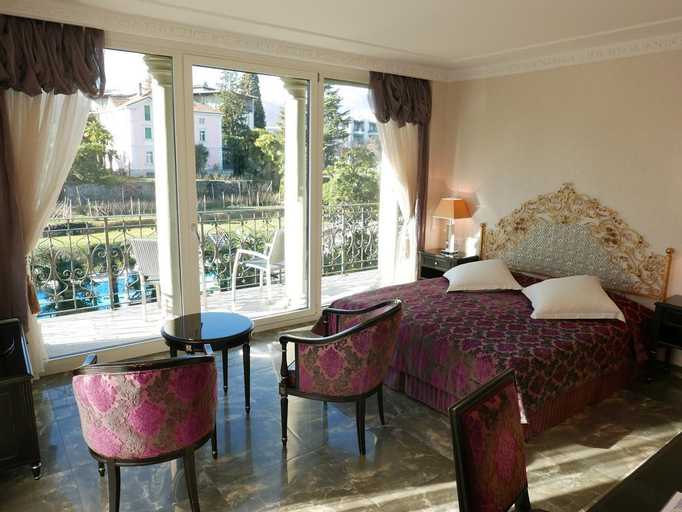 Bedroom 3, Continental Parkhotel, Lugano