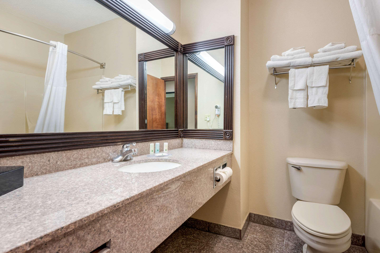 Bathroom 4, Quality Inn & Suites Cincinnati, Hamilton
