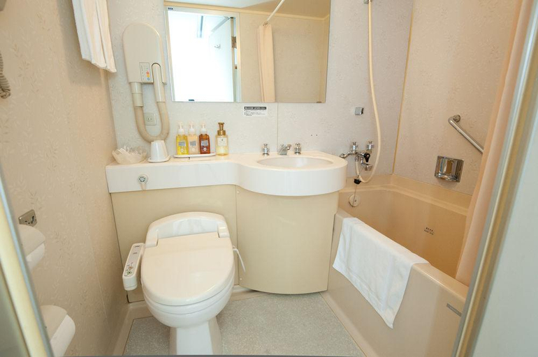 Bathroom 5, Hotel Sunroute Niigata, Niigata