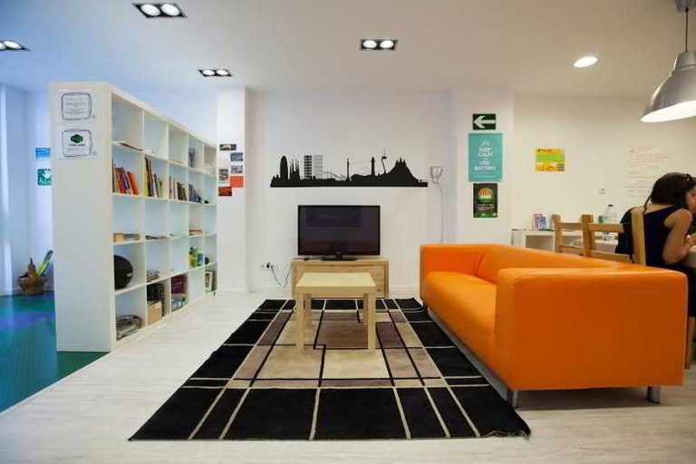 Public Area 2, Hostel One Ramblas, Barcelona