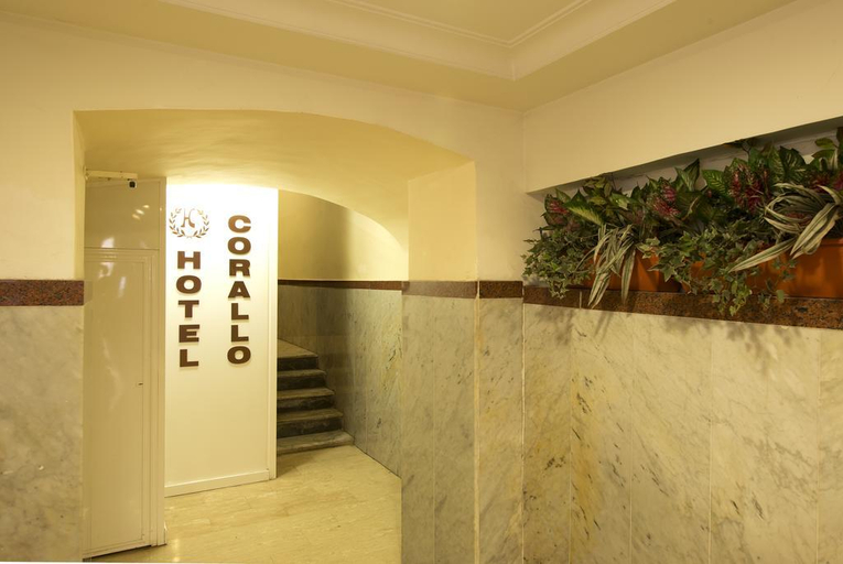 Public Area, Hotel Corallo, Roma