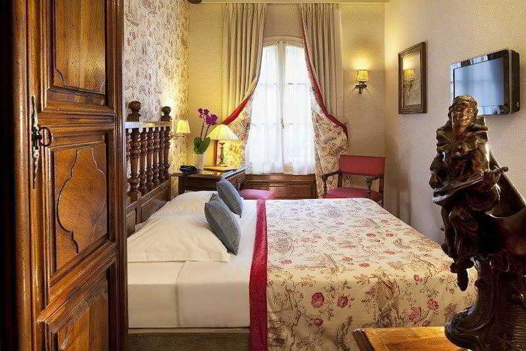 Bedroom 5, Best Western Left Bank-St. Germain, Paris