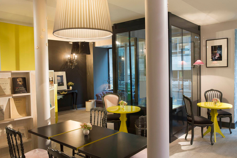 Public Area 3, Les Plumes Hotel, Paris