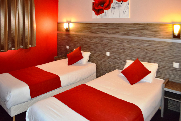 Bedroom 3, Kyriad Dijon Sud - Longvic, Côte-d'Or