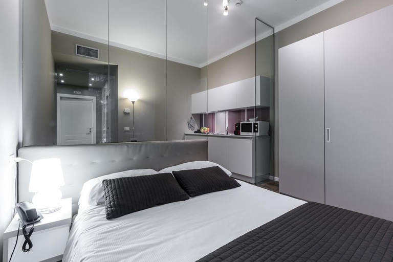 Bedroom 3, Studio Inn De Angeli, Milano