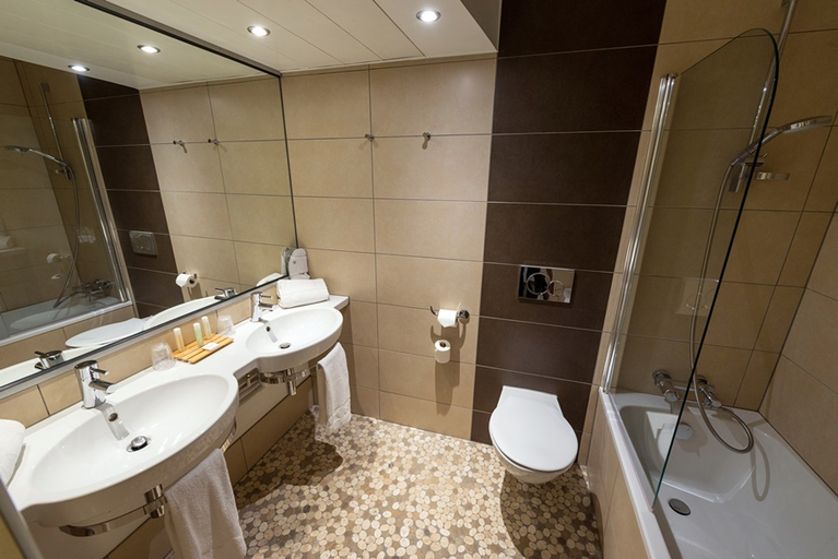 Bathroom 5, Kyriad Prestige Mulhouse Basel, Haut-Rhin