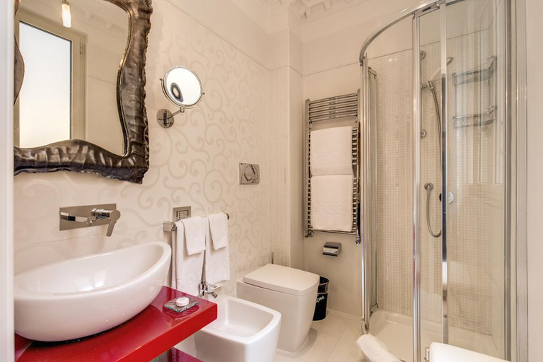 Bathroom 4, Hotel Cortina, Rome