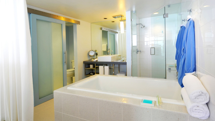 Bathroom 4, Tower23 Hotel, San Diego