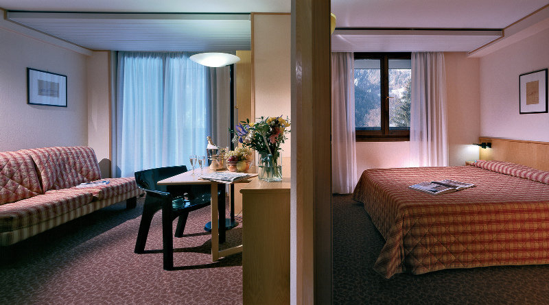 Bedroom 3, Hotel Les Jumeaux Courmayeur, Aosta