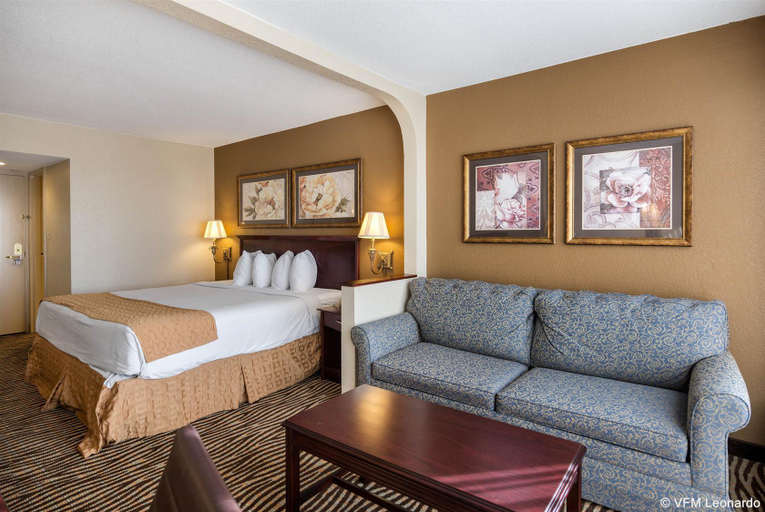 Bedroom, Quality Inn Near Hampton Coliseum, Hampton