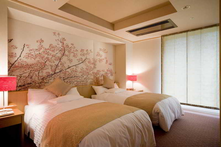 Bedroom 3, Hotel Futaba, Minamiuonuma