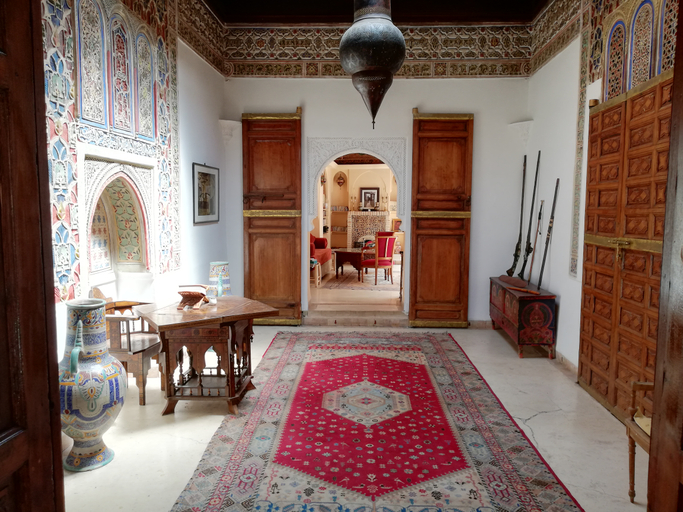 Public Area 2, Riad Ben Youssef, Marrakech