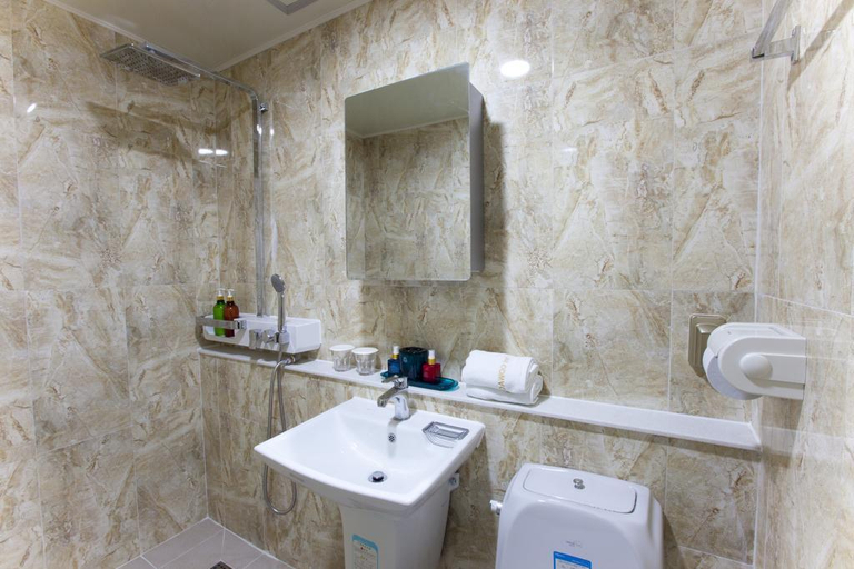 Bathroom 5, Hotel Daewoo Inn, Jung