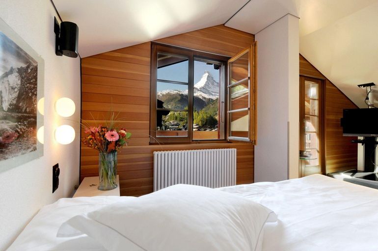 Bedroom 2, Hotel Ambiance Superior, Visp
