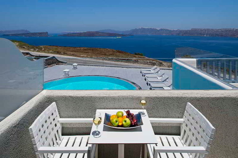 Bedroom 3, Acroterra Rosa Luxury Suites, South Aegean