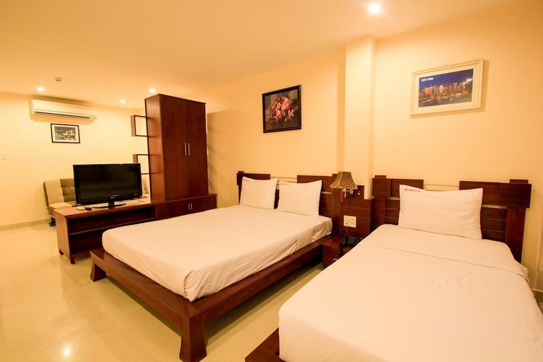 Bedroom 3, Ipeace Hotel - Bui Vien Walking Street, District 1