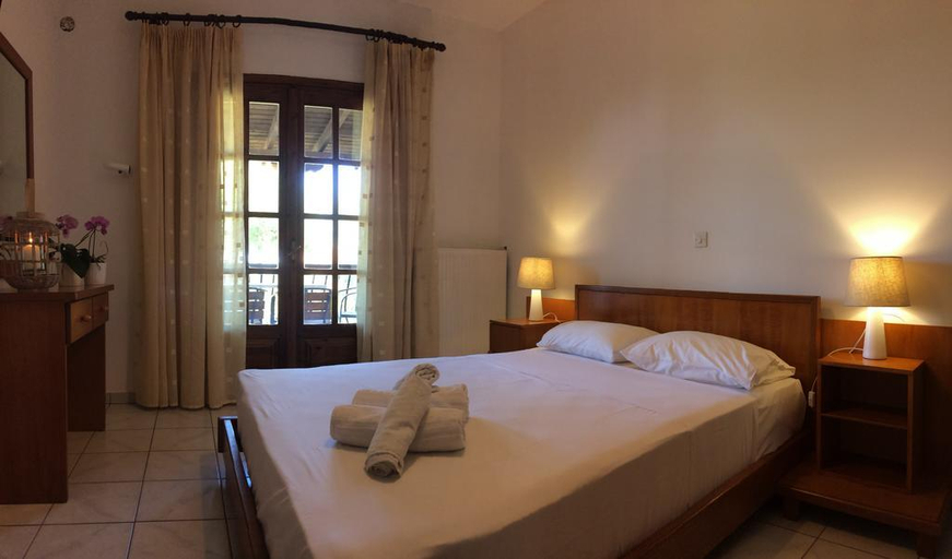 Bedroom 3, Marios Garden House, Central Macedonia