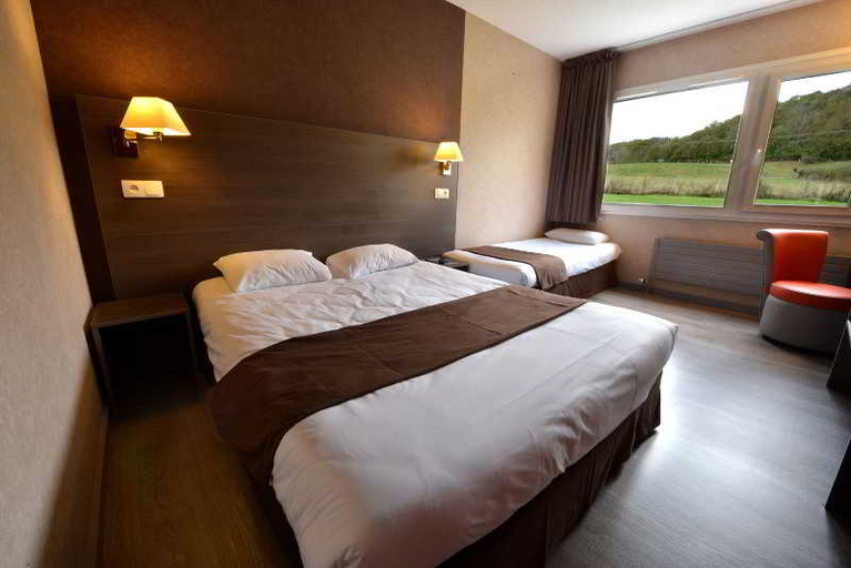Bedroom 3, Inter-Hotel Du Val Vert, Côte-d'Or