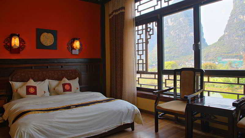 Bedroom 3, Yangshuo Hidden Dragon Villa Hotel, Guilin