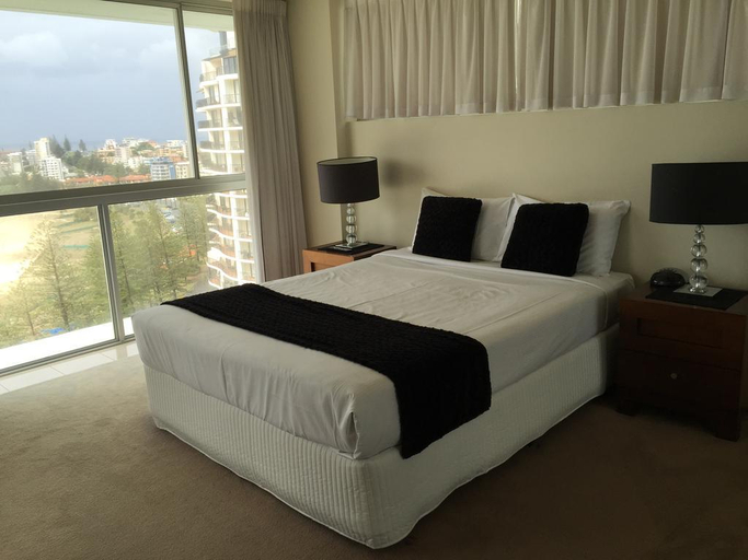 Bedroom 3, Ocean Plaza Resort, Gold Coast