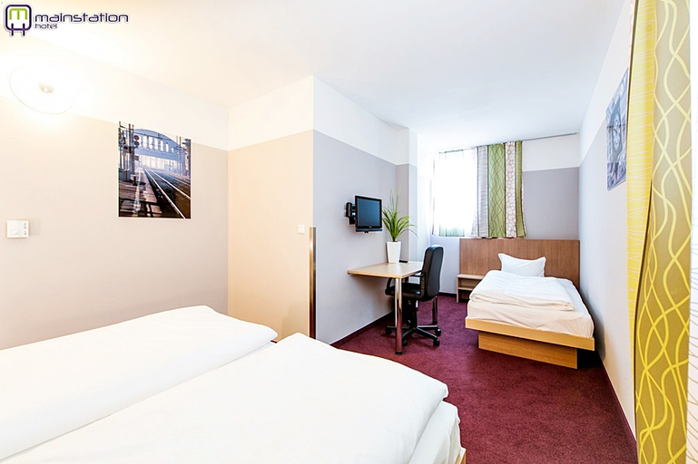 Bedroom 4, Hotel Mainstation, Frankfurt am Main