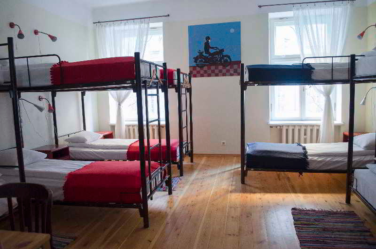 Bedroom 3, Red Nose Hostel, Riga