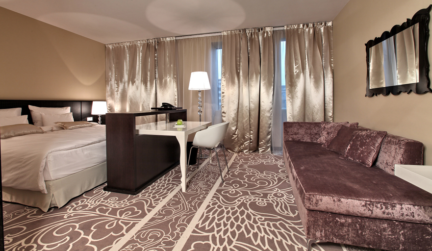 Bedroom 2, Falkensteiner Hotel Belgrade, Belgrade