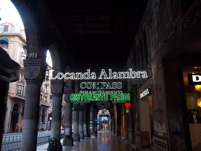 Public Area, Albergo Locanda Alambra, Genova