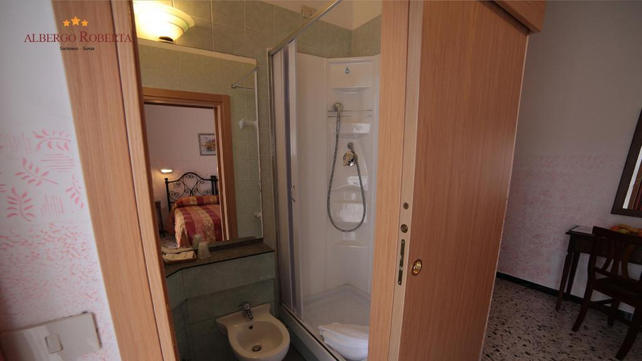 Bathroom, Albergo Roberta, Siena