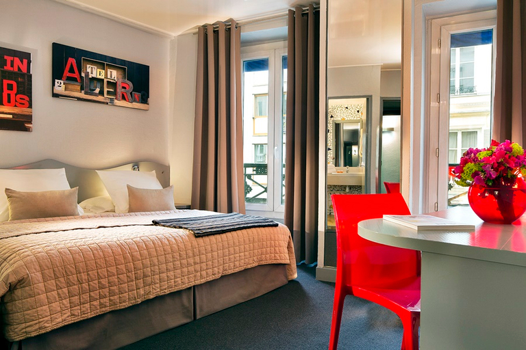 Bedroom 1, Le Petit Oberkampf Hotel & Spa, Paris