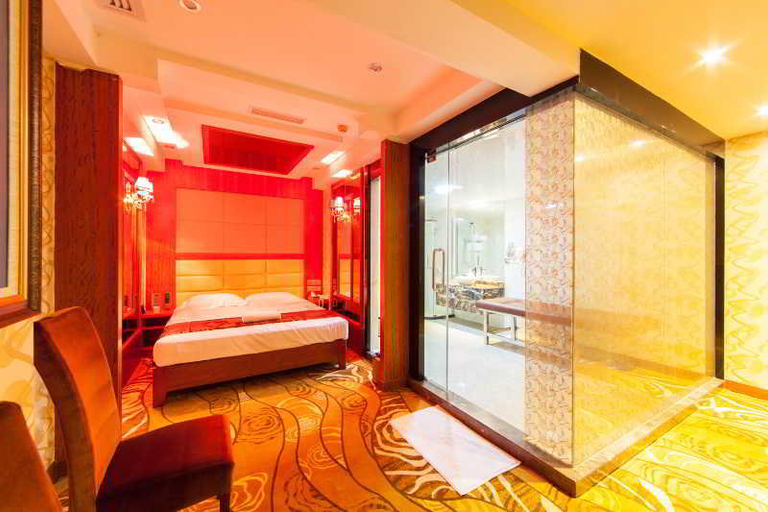 Bedroom 2, Hongkong International Hot Spring Hotel, Haikou